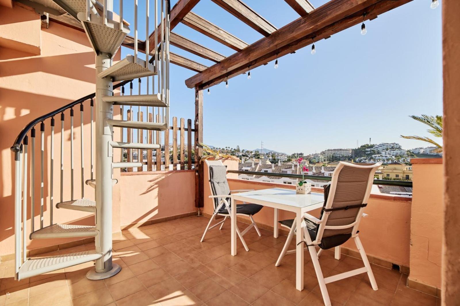 Cozy Penthouse Riviera Del Sol Apartment มาลากา ภายนอก รูปภาพ