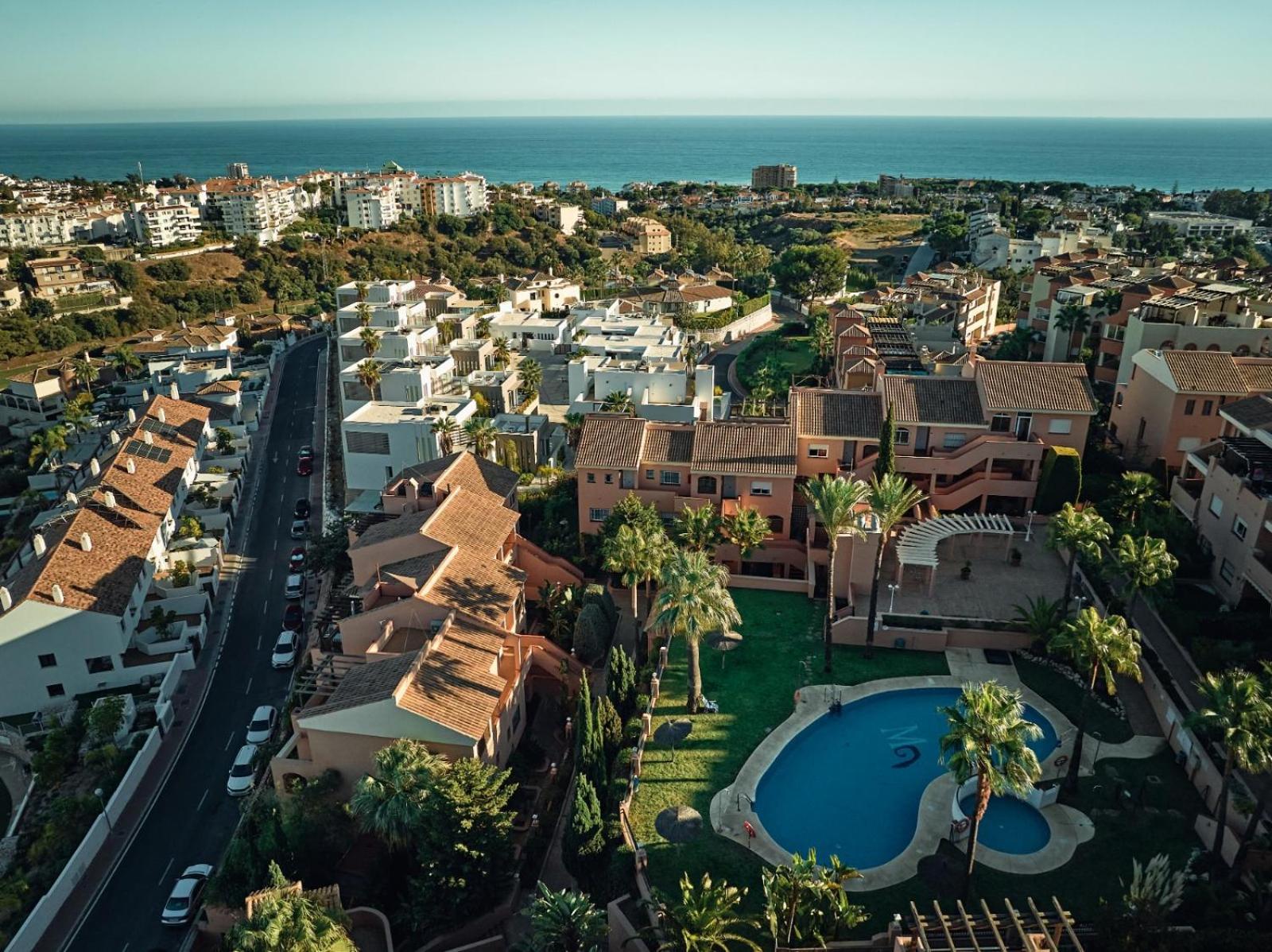 Cozy Penthouse Riviera Del Sol Apartment มาลากา ภายนอก รูปภาพ